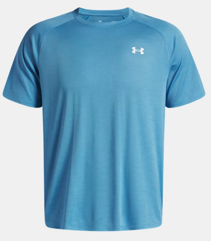Camiseta de manga corta con textura UA Tech™ para hombre