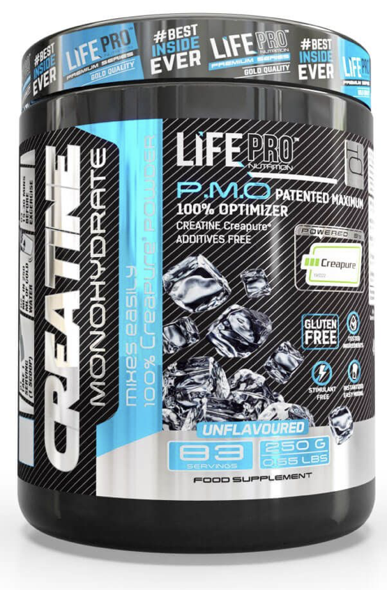 LIFE PRO CREATINE CREAPURE 250G NEUTRA SABOR: NEUTRO