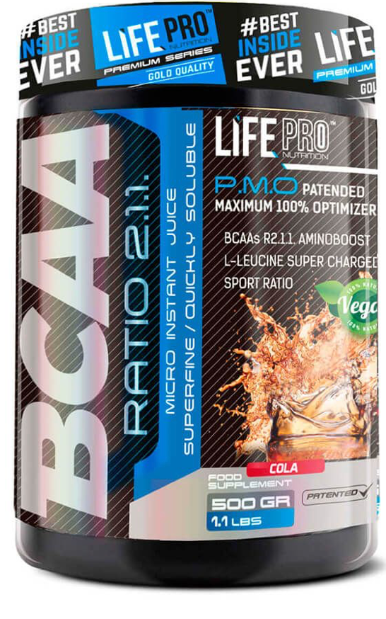 LIFE PRO BCAA 2:1:1 500G
