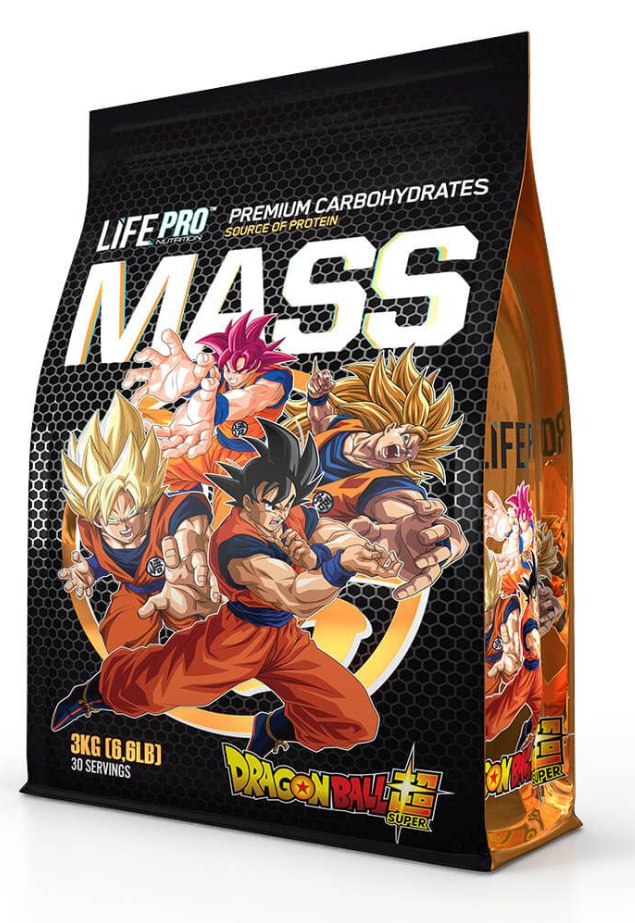 LIFE PRO MASS GAINER DRAGON BALL SUPER LIMITED EDITION 3KG
