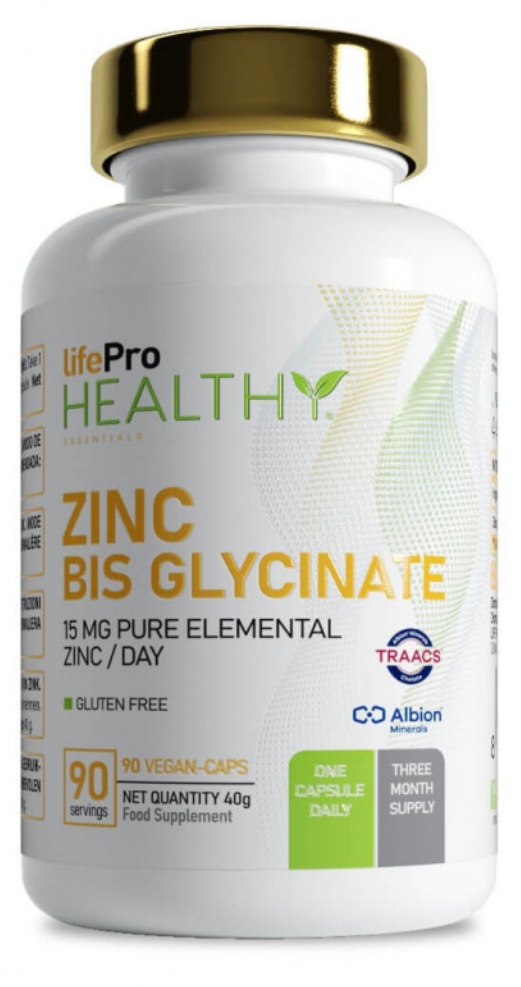 ZINC BISGLYCINATE 90 VEGANCAPS
