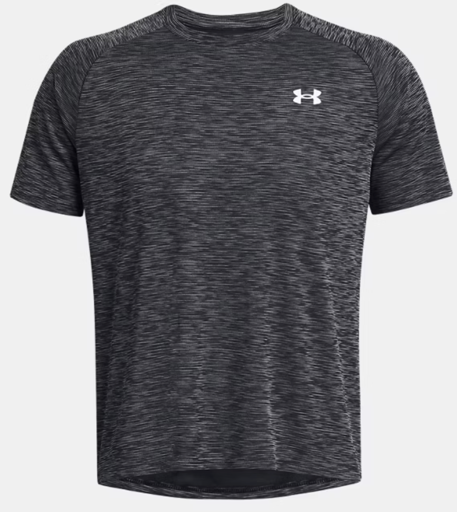Camiseta de manga corta con textura UA Tech™ para hombre