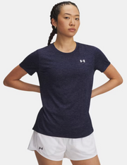 Camiseta de manga corta UA Tech™ Twist para mujer