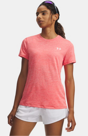 Camiseta de manga corta UA Tech™ Twist para mujer